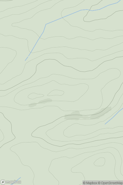 Thumbnail image for Pen Coedmawr [Carmarthen to Vale of Neath] showing contour plot for surrounding peak